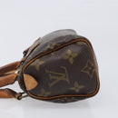 LOUIS VUITTON Monogram Mini Speedy Hand Bag M41534 LV Auth 206084-4