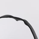 Chloe Paraty Hand Bag Leather 2way Black Gold Auth 206089V-9