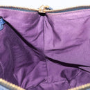 Miu Miu Hand Bag Vitellolux 2way Navy Gold Auth 206095M-24