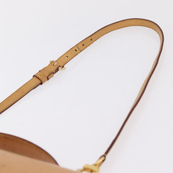 LOUIS VUITTON Nomad Monceau 28 Hand Bag Beige LV Auth 206096V