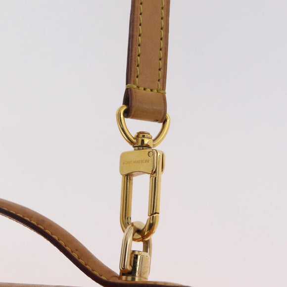 LOUIS VUITTON Nomad Monceau 28 Hand Bag Beige LV Auth 206096V