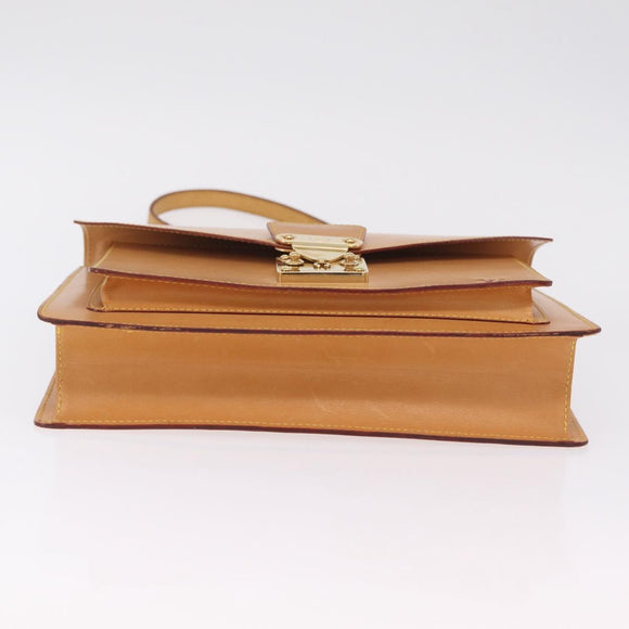 LOUIS VUITTON Nomad Monceau 28 Hand Bag Beige LV Auth 206096V