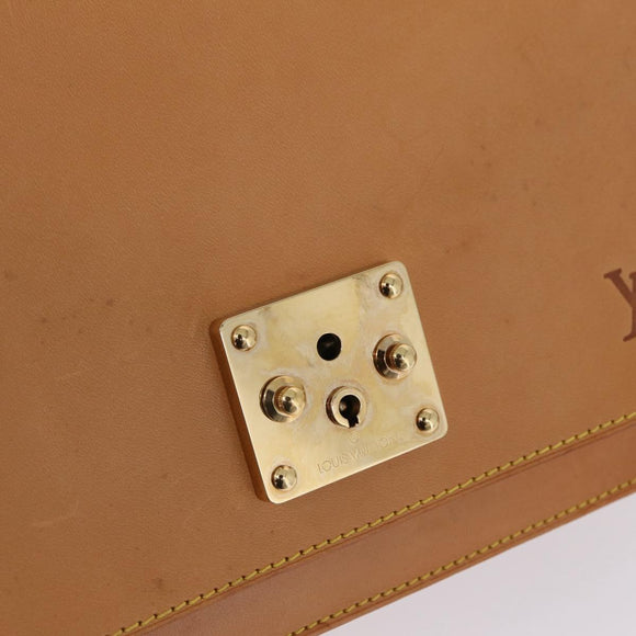 LOUIS VUITTON Nomad Monceau 28 Hand Bag Beige LV Auth 206096V