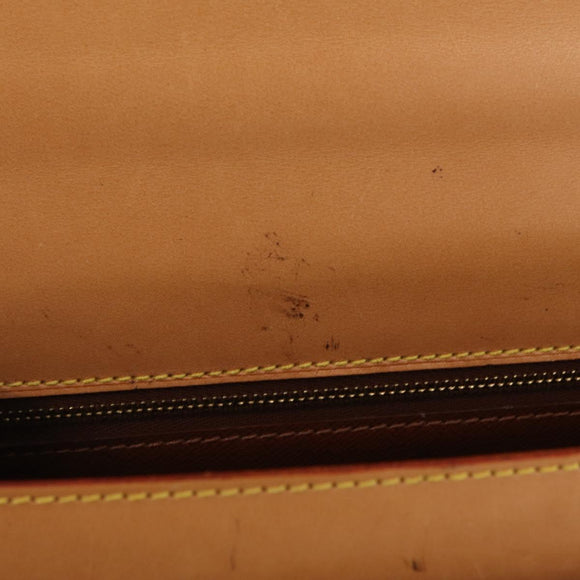 LOUIS VUITTON Nomad Monceau 28 Hand Bag Beige LV Auth 206096V
