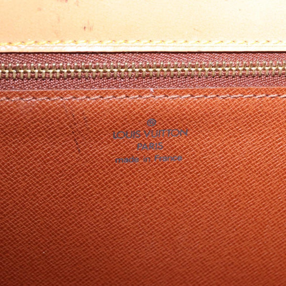 LOUIS VUITTON Nomad Monceau 28 Hand Bag Beige LV Auth 206096V