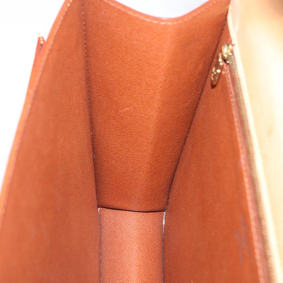 LOUIS VUITTON Nomad Monceau 28 Hand Bag Beige LV Auth 206096V