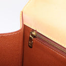 LOUIS VUITTON Nomad Monceau 28 Hand Bag Beige LV Auth 206096V-29