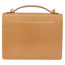 LOUIS VUITTON Nomad Monceau 28 Hand Bag Beige LV Auth 206096V-4
