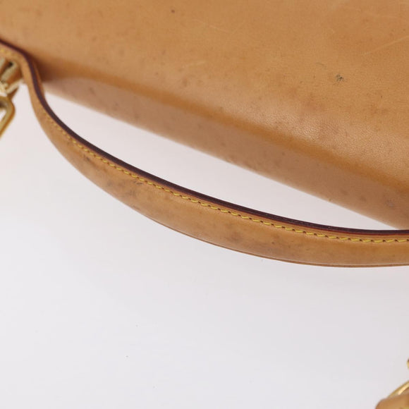 LOUIS VUITTON Nomad Monceau 28 Hand Bag Beige LV Auth 206096V