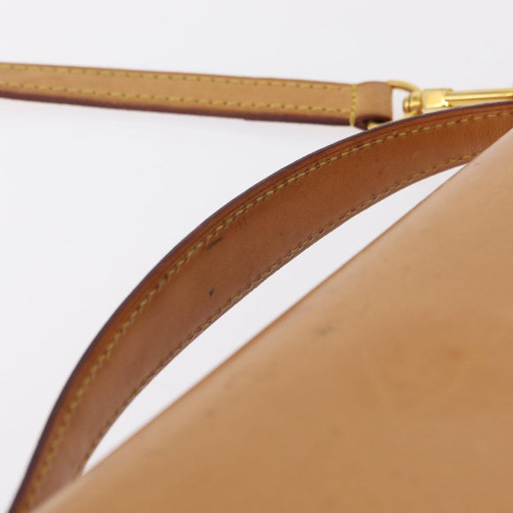 LOUIS VUITTON Nomad Monceau 28 Hand Bag Beige LV Auth 206096V