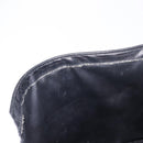 GUCCI Web Sherry Line Shoulder Bag Leather Black Gold Auth 206101-27