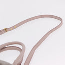 Miu Miu Matelasse Hand Bag Leather 2way Gray Gold Auth 206108V-15