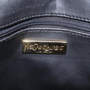 SAINT LAURENT Hand Bag Leather 2way Red Gold Auth 206113V-20
