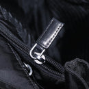 PRADA Tote Bag Nylon Black Silver Auth 206115V-30