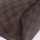 LOUIS VUITTON Damier Ebene Neverfull PM Tote Bag N51109 LV Auth 206118-16