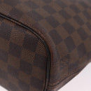 LOUIS VUITTON Damier Ebene Neverfull PM Tote Bag N51109 LV Auth 206118-17