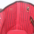 LOUIS VUITTON Damier Ebene Neverfull PM Tote Bag N51109 LV Auth 206118-23