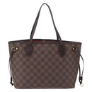 LOUIS VUITTON Damier Ebene Neverfull PM Tote Bag N51109 LV Auth 206118-2