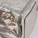 LOUIS VUITTON Monogram Miroir Speedy 30 Bag Silver Argent M95786 Auth 206125SAV-19
