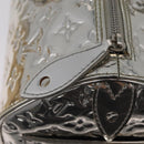 LOUIS VUITTON Monogram Miroir Speedy 30 Bag Silver Argent M95786 Auth 206125SAV-22