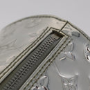 LOUIS VUITTON Monogram Miroir Speedy 30 Bag Silver Argent M95786 Auth 206125SAV-9