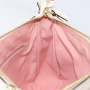 GUCCI GG Canvas Abbey Shoulder Bag Pink Gold 146244 Auth 206129V-21