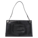 GUCCI Shoulder Bag Patent leather Brown Silver 001 3034 1705 Auth 206134-2