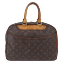 LOUIS VUITTON Monogram Deauville Hand Bag M47270 LV Auth 206135-13