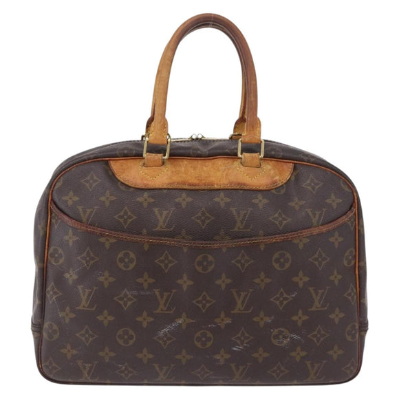 LOUIS VUITTON Monogram Deauville Hand Bag M47270 LV Auth 206135