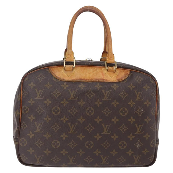 LOUIS VUITTON Monogram Deauville Hand Bag M47270 LV Auth 206135