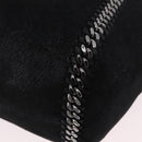 Stella MacCartney Chain Tote Bag polyester Black Silver 507185 Auth 206136A-14
