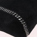 Stella MacCartney Chain Tote Bag polyester Black Silver 507185 Auth 206136A-15
