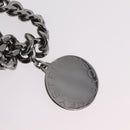 Stella MacCartney Chain Tote Bag polyester Black Silver 507185 Auth 206136A-10