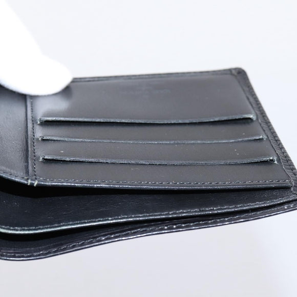LOUIS VUITTON Epi Portefeuille Marco Bifold Wallet Black M63652 LV Auth 206143V
