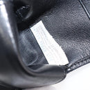 BOTTEGA VENETA INTRECCIATO Compact Wallet Leather Black Auth 206144A-11