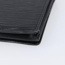 LOUIS VUITTON Epi Porte Monnaie Boite Coin Purse Black M63692 LV Auth 206145A-15