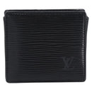 LOUIS VUITTON Epi Porte Monnaie Boite Coin Purse Black M63692 LV Auth 206145A-13