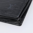 LOUIS VUITTON Epi Porte Monnaie Boite Coin Purse Black M63692 LV Auth 206145A-7