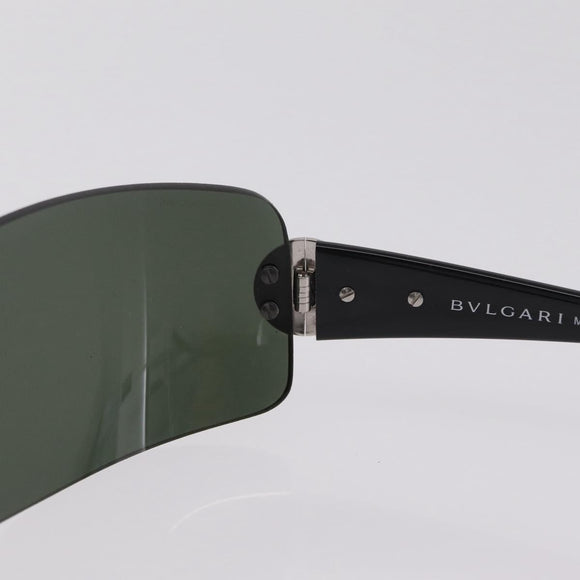 BVLGARI Sunglasses metal Silver Auth 206148V