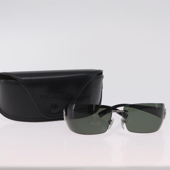 BVLGARI Sunglasses metal Silver Auth 206148V