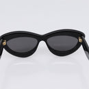 LOEWE Sunglasses Plastic Black Gold Auth 206150V-9