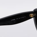 LOEWE Sunglasses Plastic Black Gold Auth 206150V-11