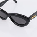 LOEWE Sunglasses Plastic Black Gold Auth 206150V-8