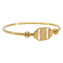 Salvatore Ferragamo Vala Bracelet Metal Gold Tone Auth 206151V-1