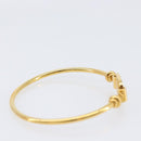 Salvatore Ferragamo Vala Bracelet Metal Gold Tone Auth 206151V-12