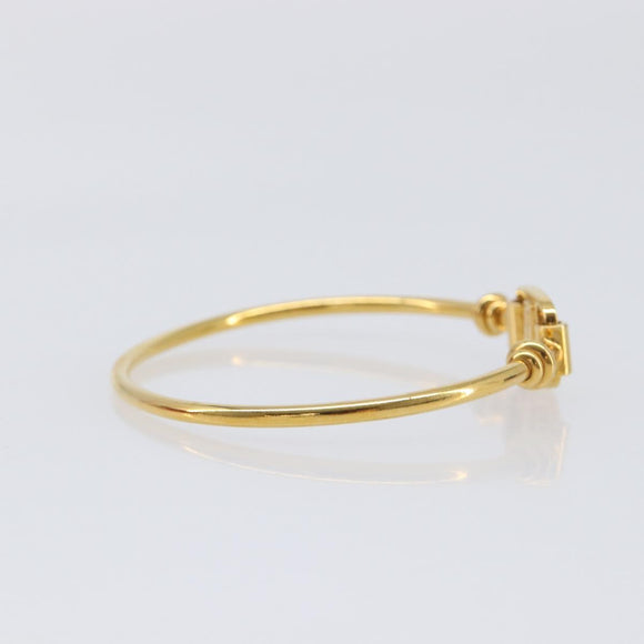 Salvatore Ferragamo Vala Bracelet Metal Gold Tone Auth 206151V