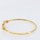 Salvatore Ferragamo Vala Bracelet Metal Gold Tone Auth 206151V-9