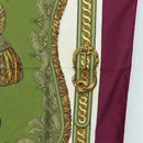 HERMES Carre 90 Scarf Silk Purple Auth 206173-7