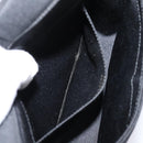 GUCCI Shoulder Bag Satin Black Silver Auth 206225A-20