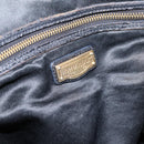 Miu Miu Hand Bag Leather Black Gold Auth 206226-33